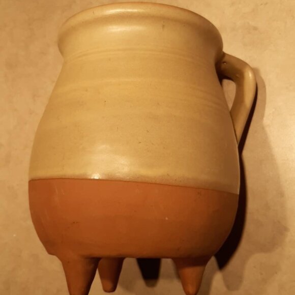 Vintage ceramic vase - numbered 34-160 - 8-1/4 x 6-1/2" - Picture 1 of 3